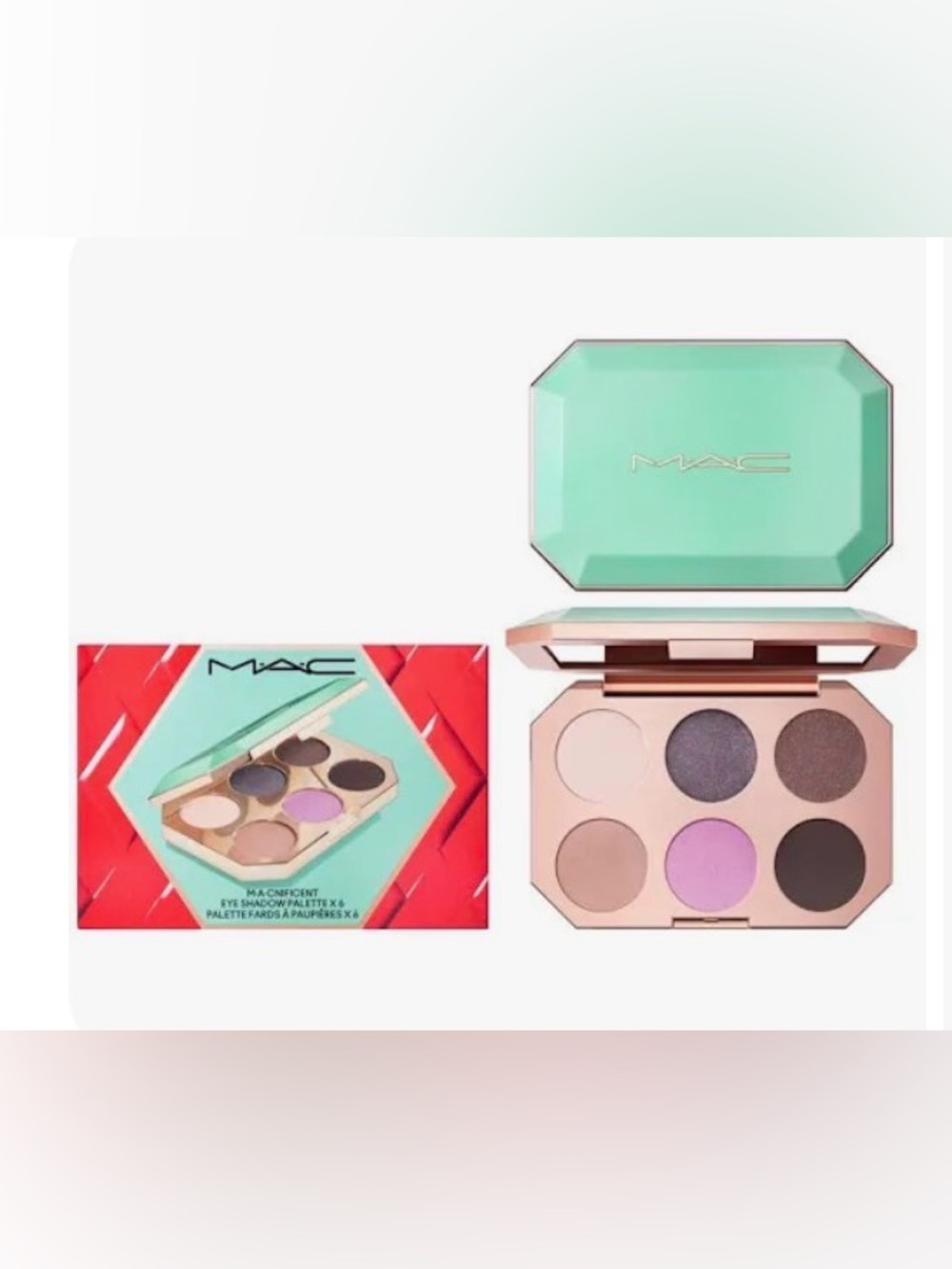 MAC Macnificent Compact Eyeshadow Palette with Lavender & Charcoal Shades